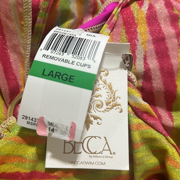 NWT BECCA Awaken Londyn Ring One-Piece - Picture 12 of 14